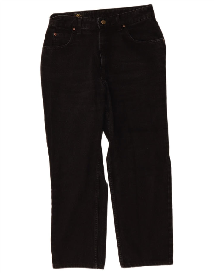 Lee Jean Droit Femme W29 L26 Coton Noir