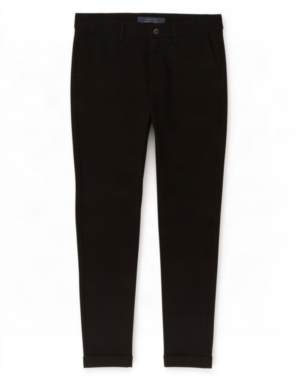Zara Pantalon Chino Slim Homme EU 42 Large W32 L29 Noir