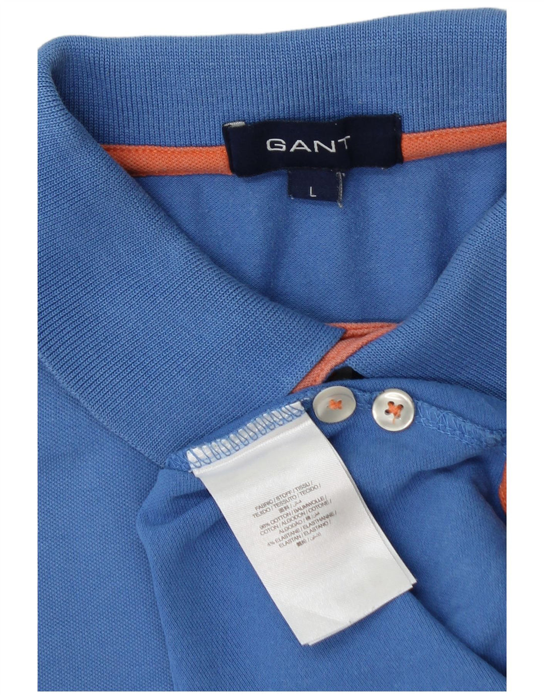 GANT Polo Garçon 15-16 ans Grand Bleu Coton