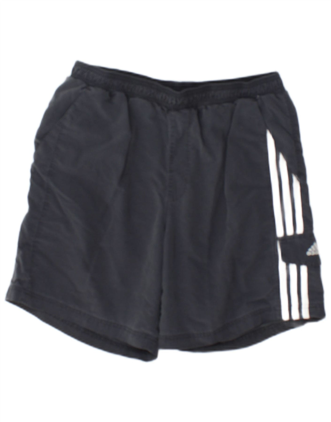Adidas Short de Sport Homme Gris Moyen Colourblock Polyamide