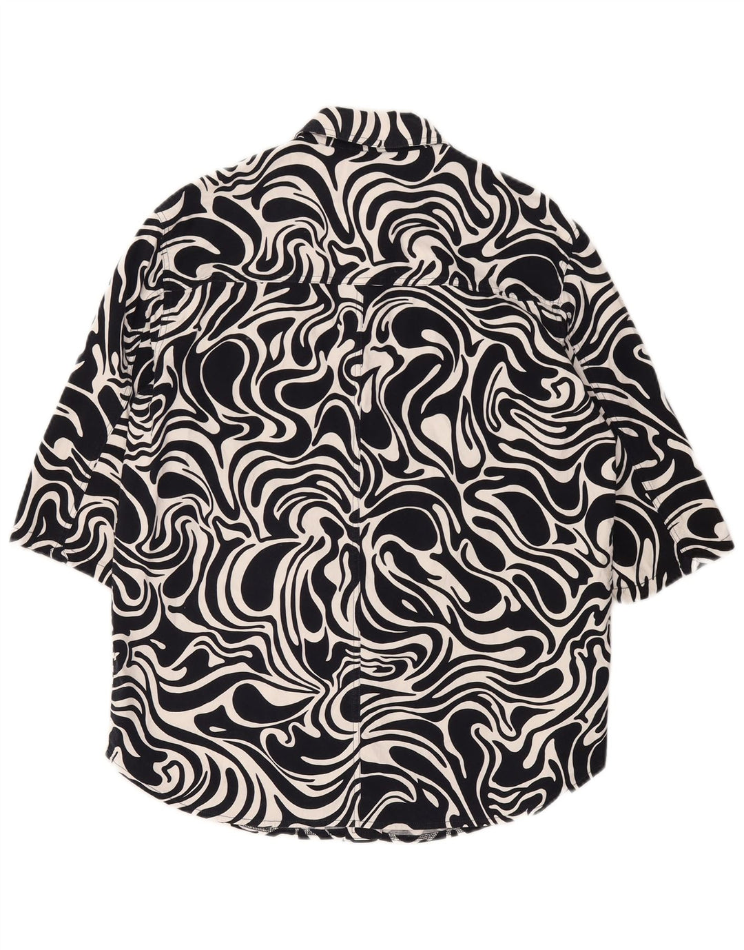Laurel Surchemise Femme Manches 1/2 IT 42 Bleu Marine Moyen Géométrique