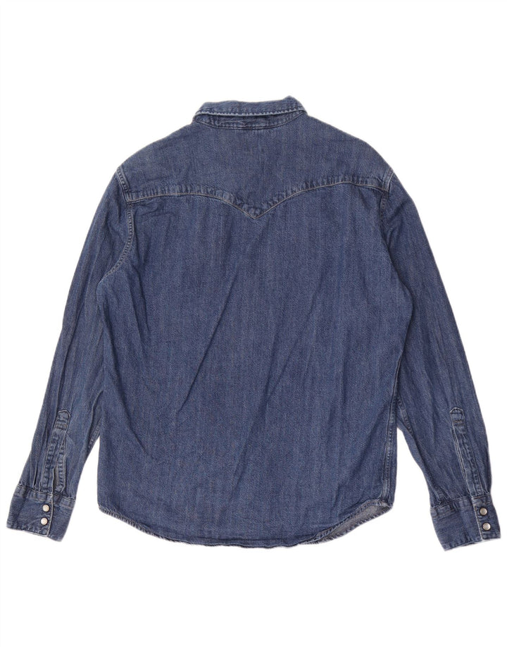Levi's Chemise en Jean Standard Homme Bleu Moyen Coton