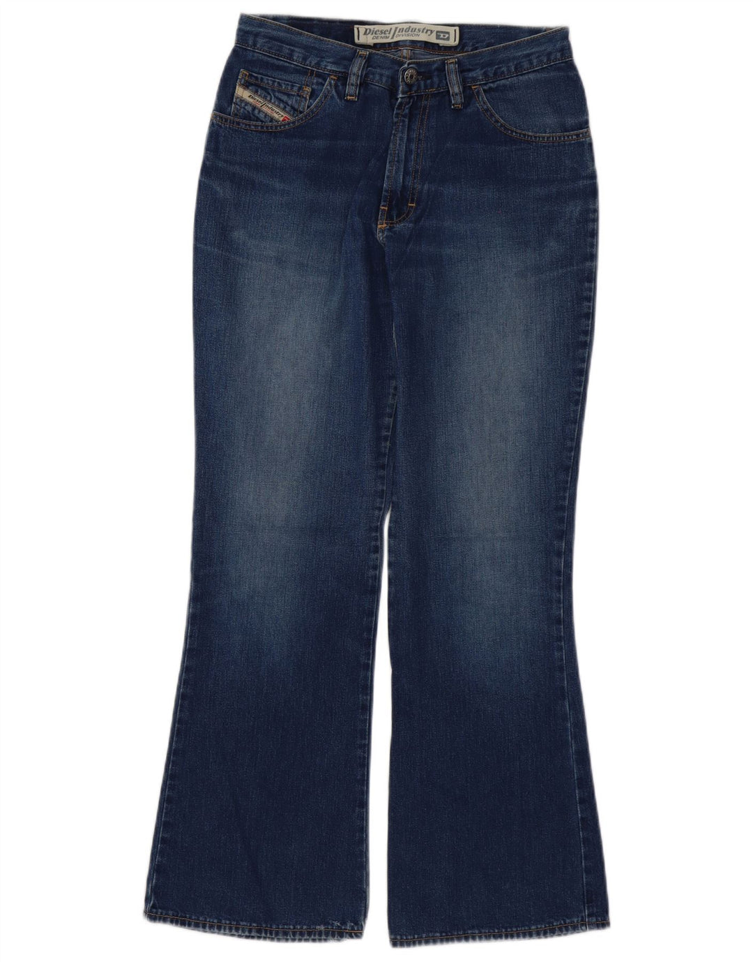 Diesel Jean Évasé Femme W29 L29 Bleu