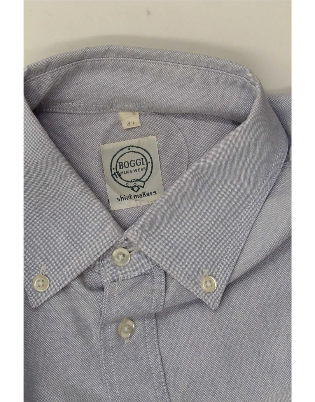 Boggi Chemise Homme Taille 41 Grand Bleu