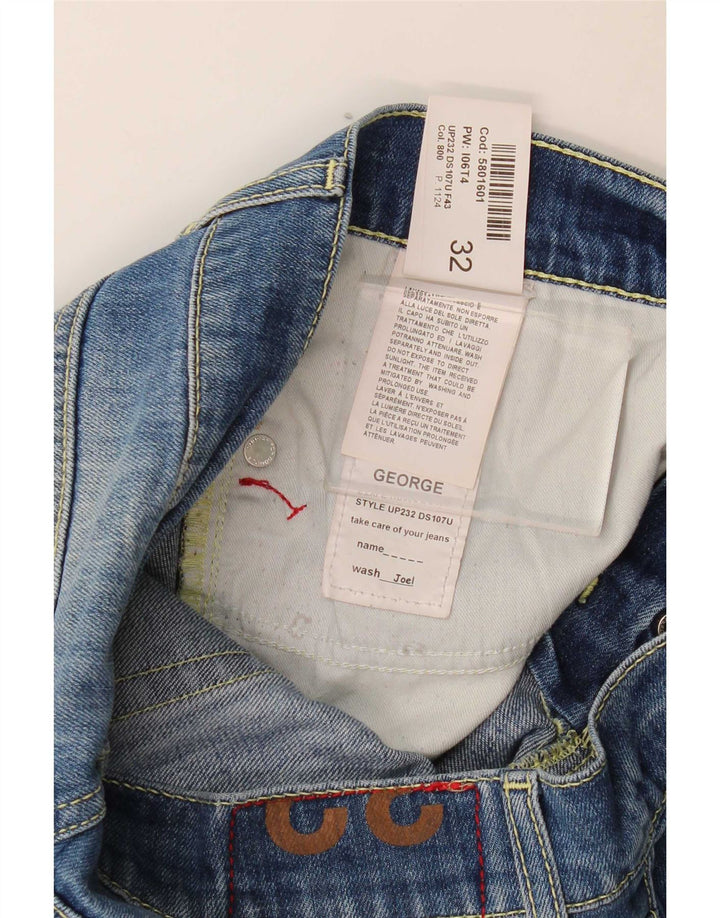 Dondup Jean slim effet vieilli W32 L32 en coton bleu pour femme