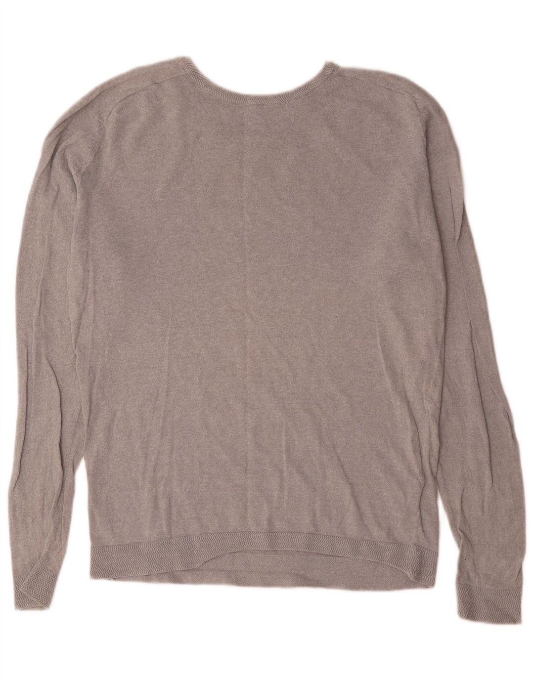 Jack & Jones Pull à col rond pour homme en lin gris moyen