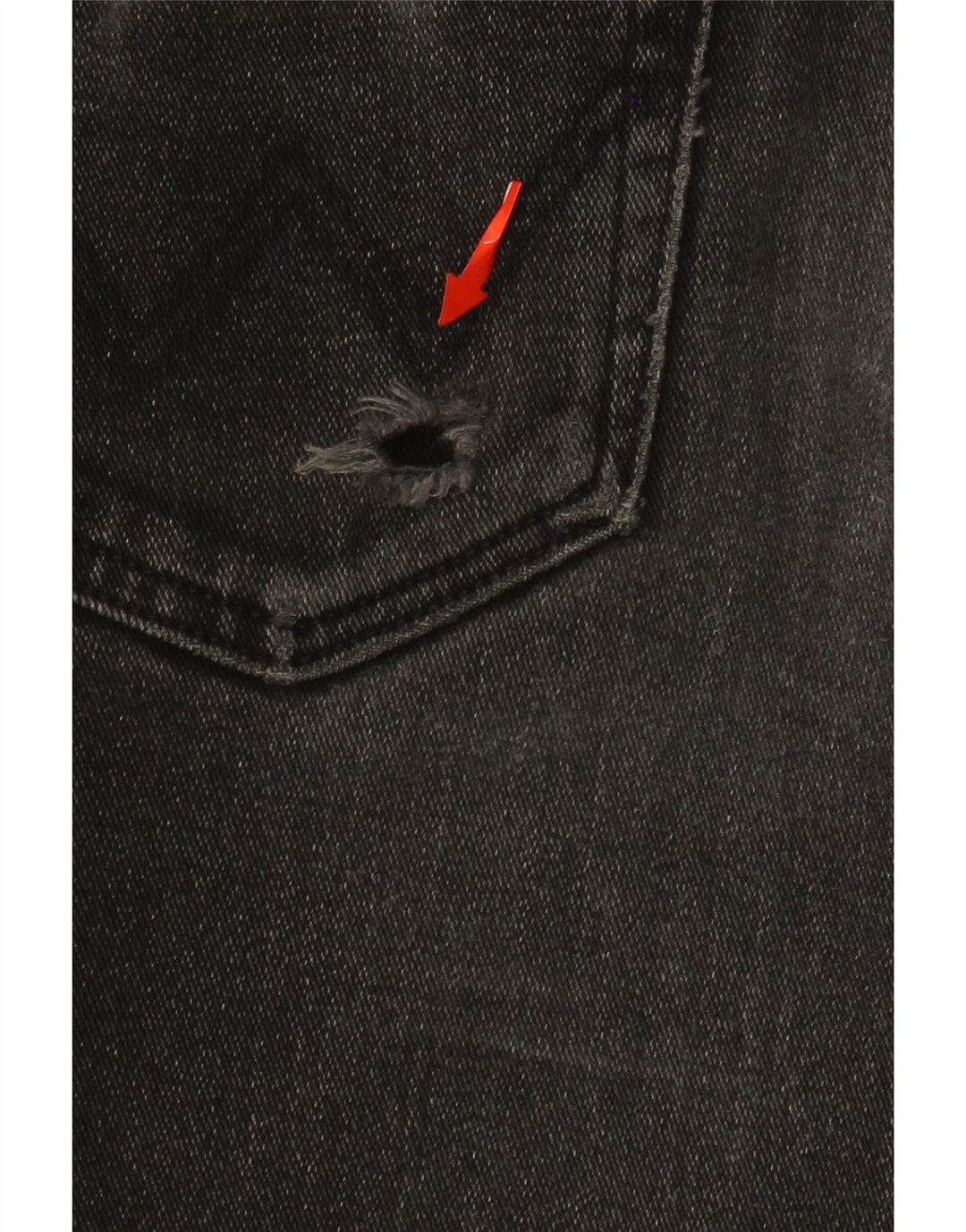 WRANGLER Jean droit extensible Texas W33 L32 pour homme en coton noir