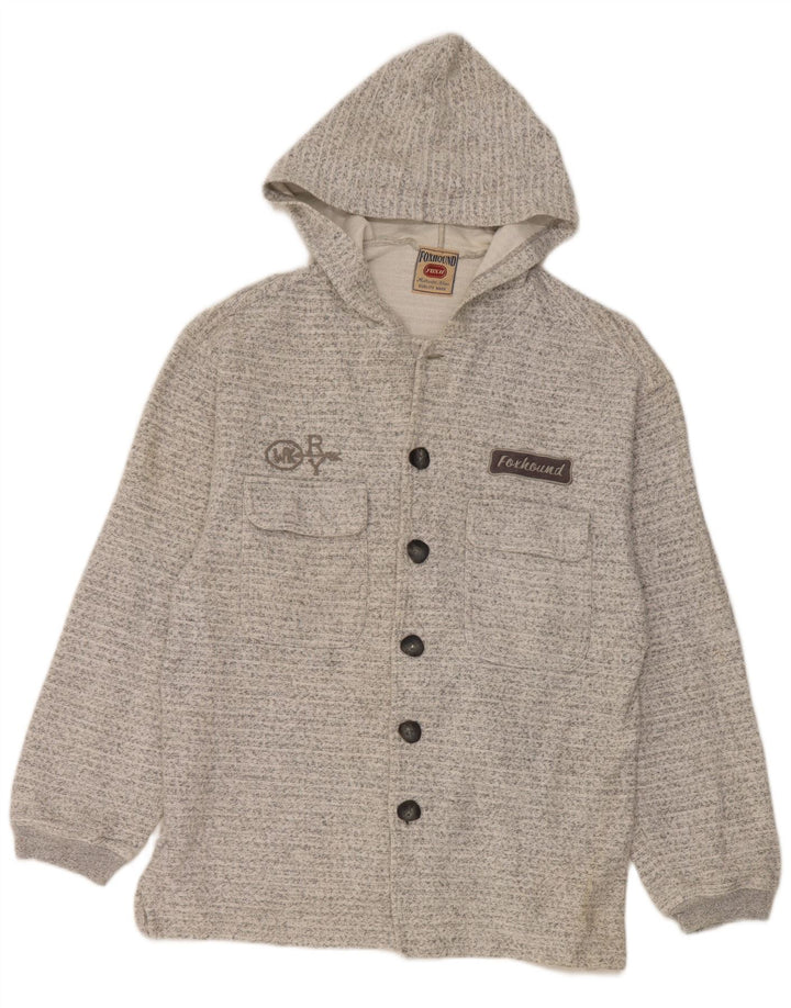 Foxhound Veste de survêtement à capuche pour homme XL Gris moucheté