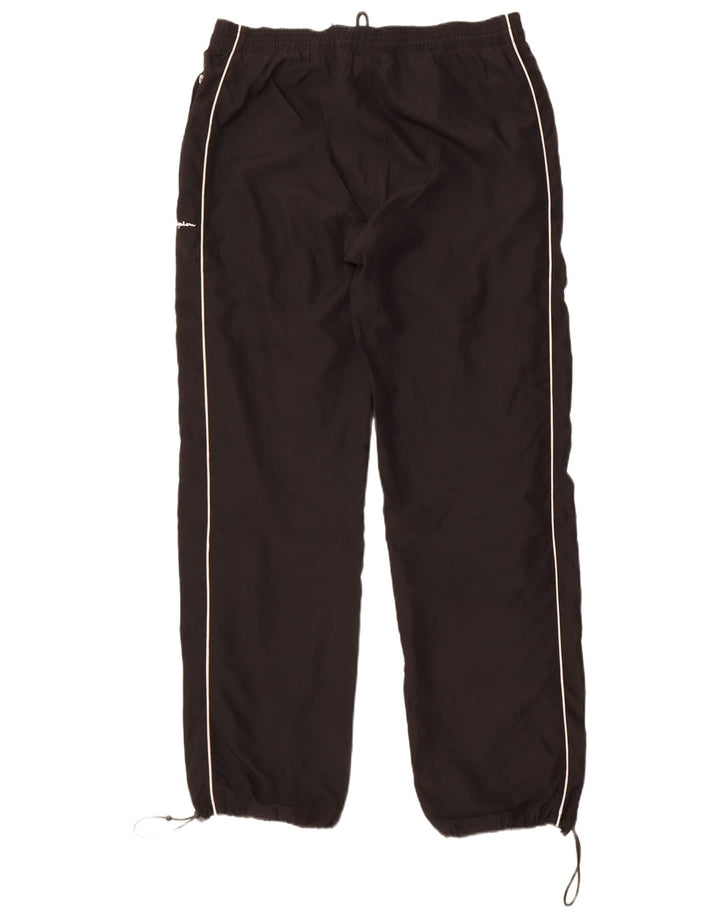 Champion Pantalon de survêtement pour homme Joggers Large Noir Polyester