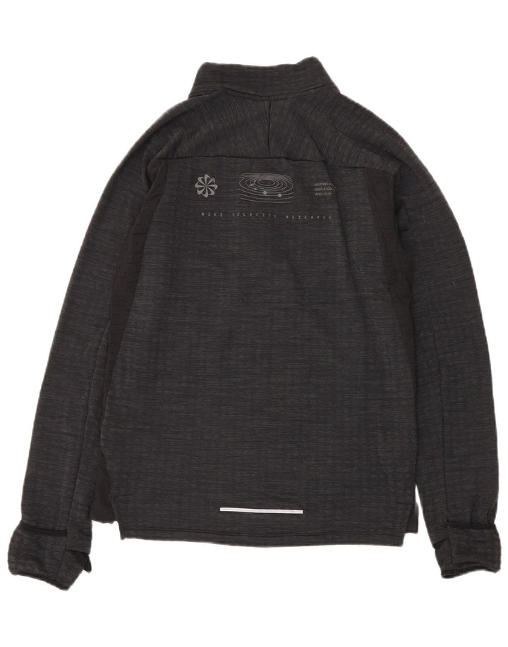 Nike Veste de survêtement pour homme Petit polyester moucheté noir