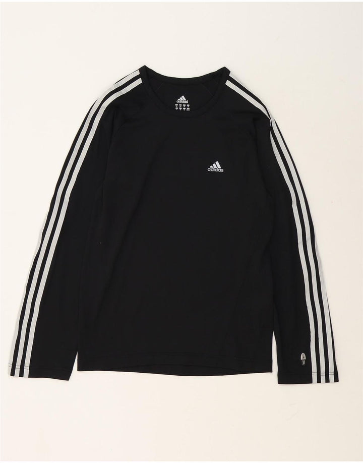 Adidas Haut à manches longues pour hommes XS Noir Polyester