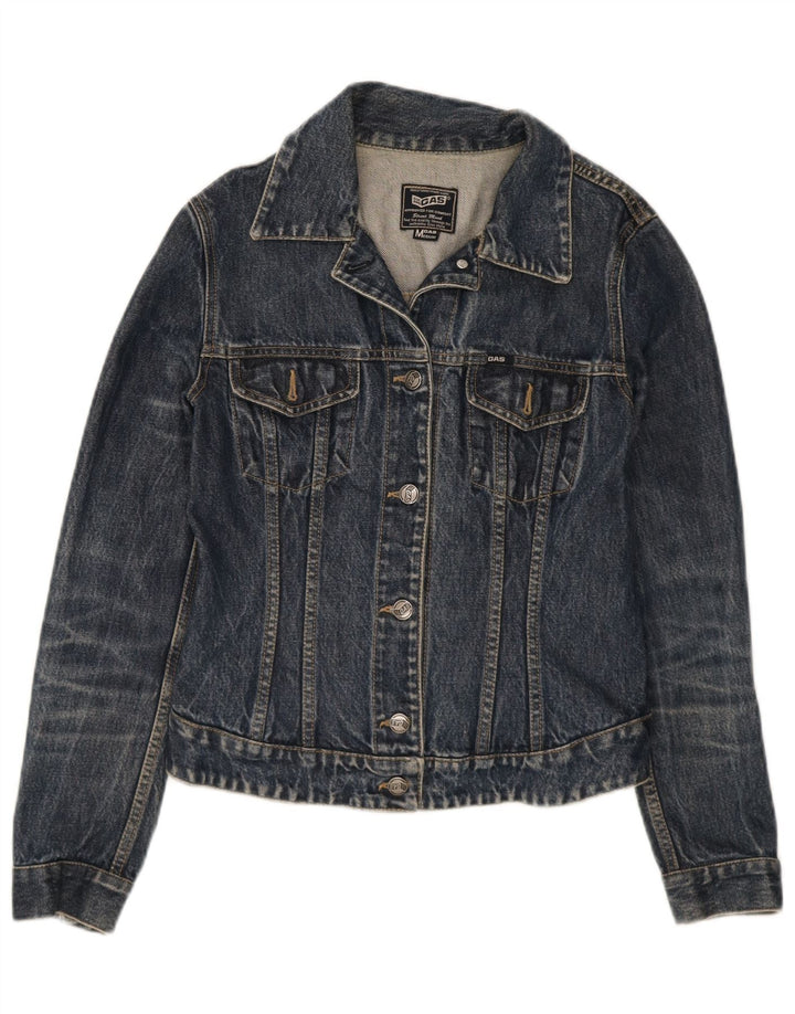 Veste en jean femme Gas UK 12 coton bleu marine moyen