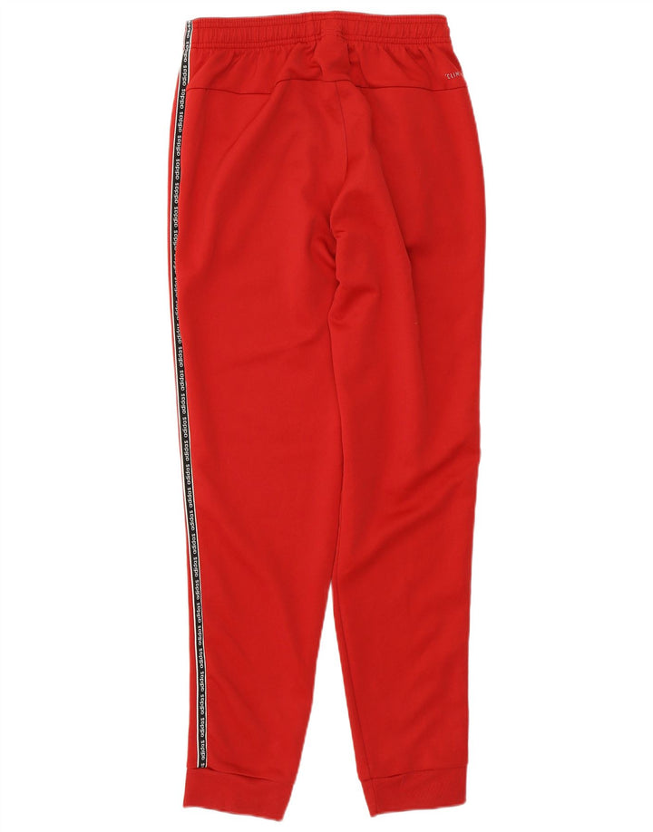 ADIDAS Pantalon de survêtement Climalite Graphic pour homme en coton rouge Taille S
