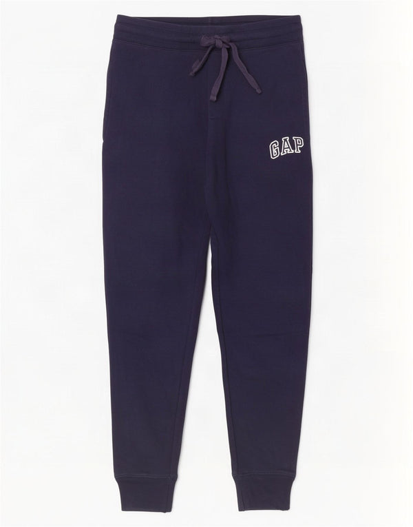 Gap Pantalon De Survêtement Graphique Homme Joggers XS Bleu Marine Coton