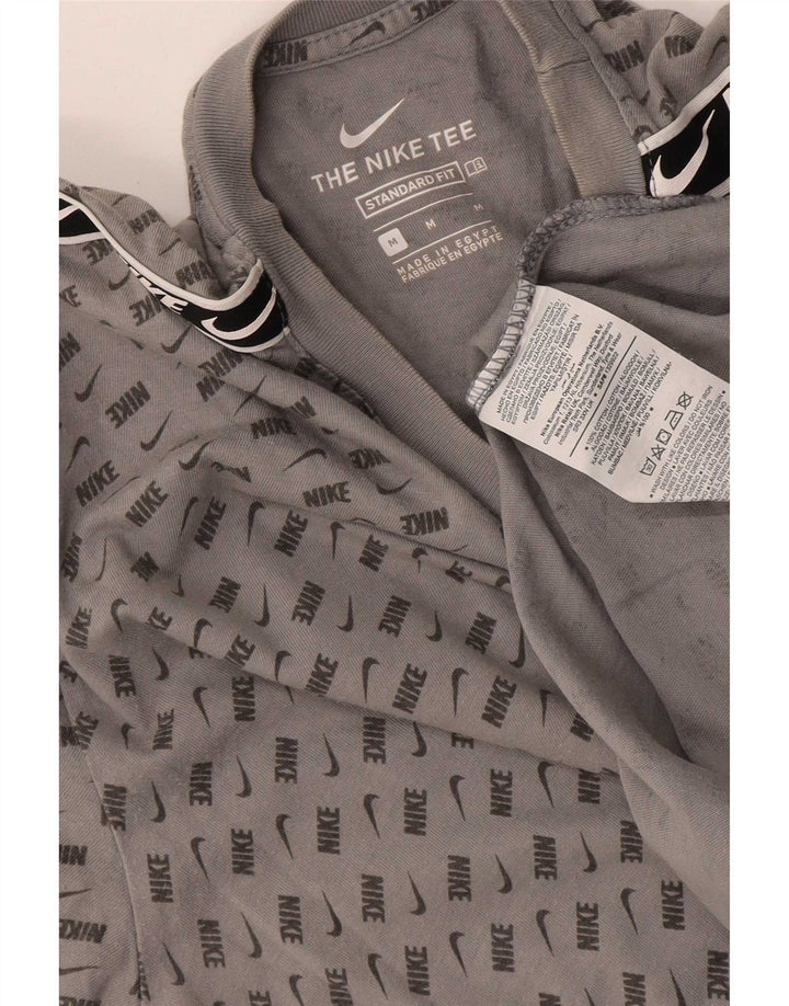 Nike T-shirt graphique en coton à pois gris moyen pour homme