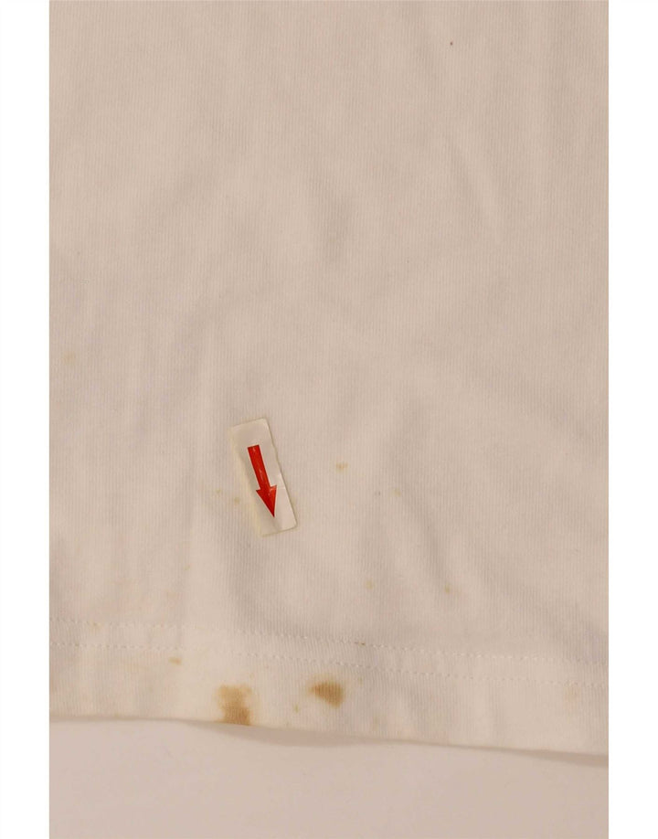 Champion T-Shirt Graphique Homme Blanc Moyen Colourblock