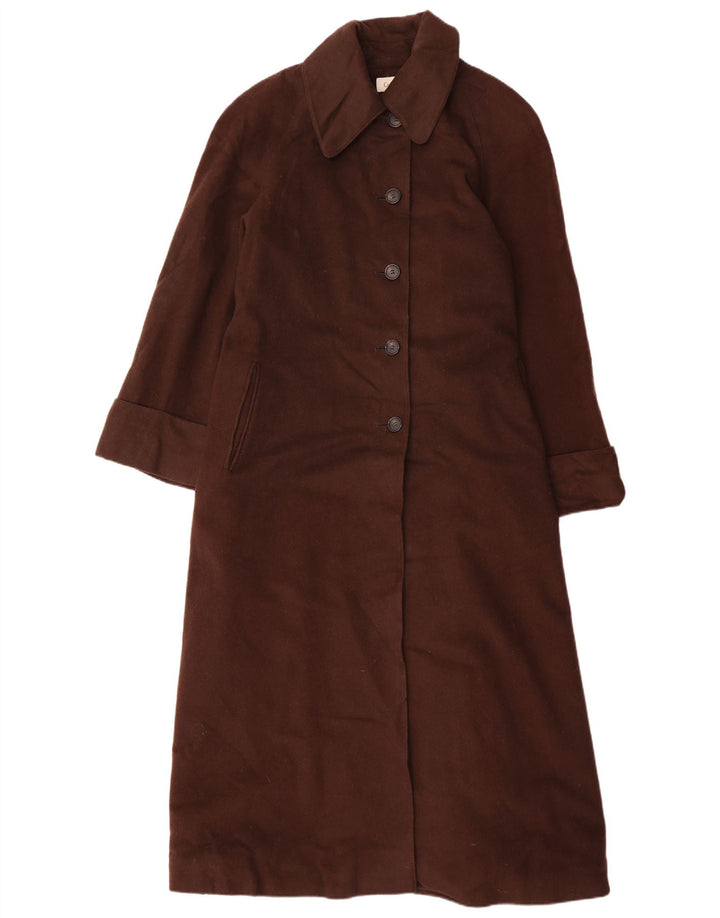 Calvin Klein Pardessus surdimensionné pour femme US 14 XL Laine marron