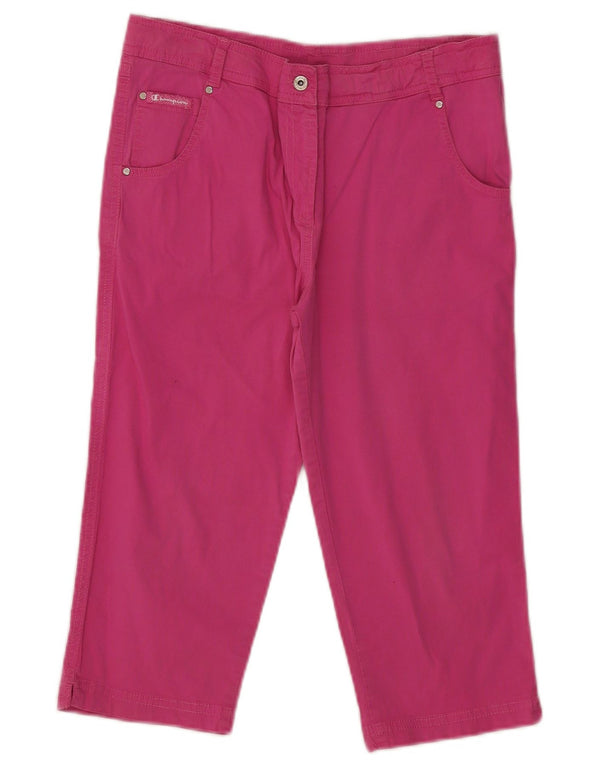 Champion Pantalon Capri Fille 13-14 Ans XL W28 L16 Rose
