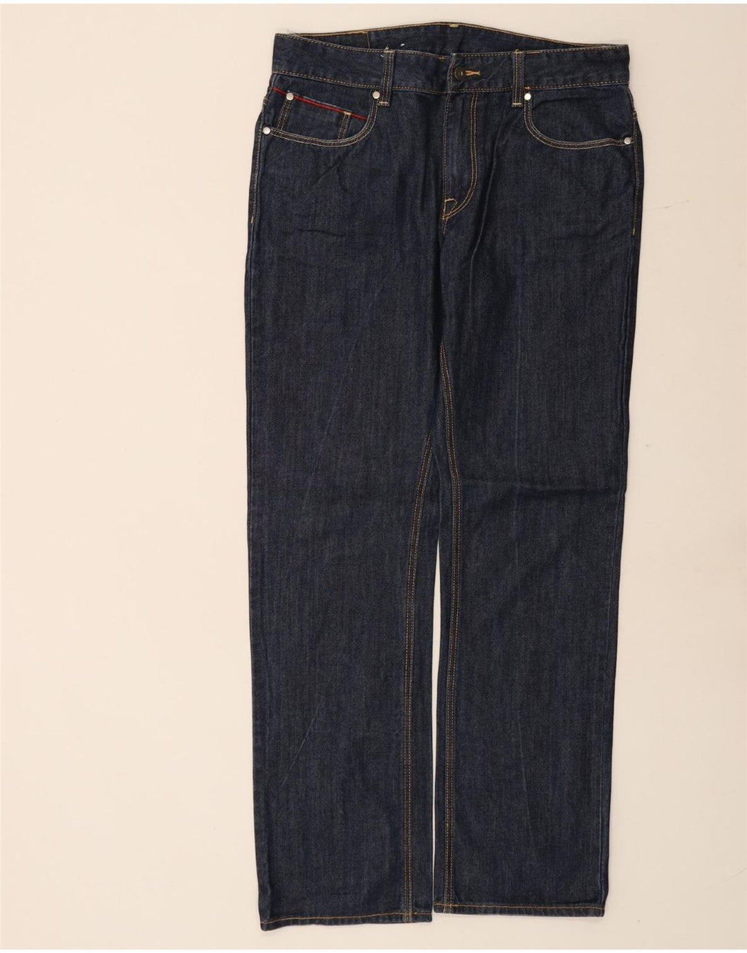 PUMA Jean droit homme W32 L32 bleu marine coton