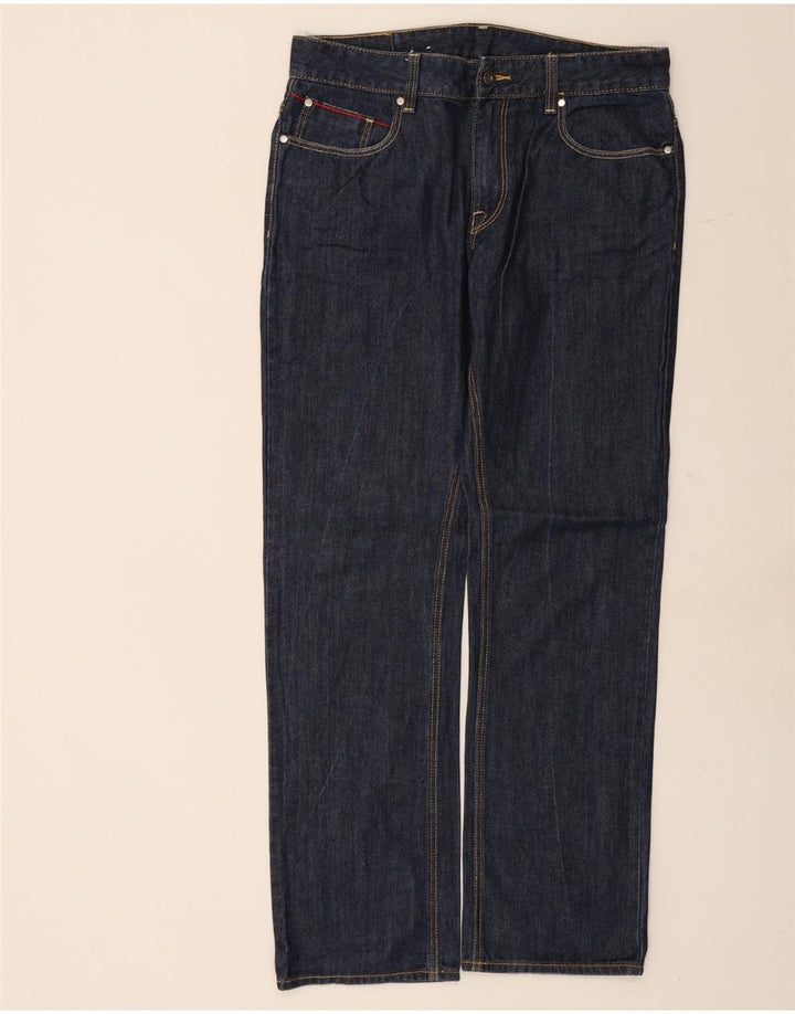 PUMA Jean droit homme W32 L32 bleu marine coton