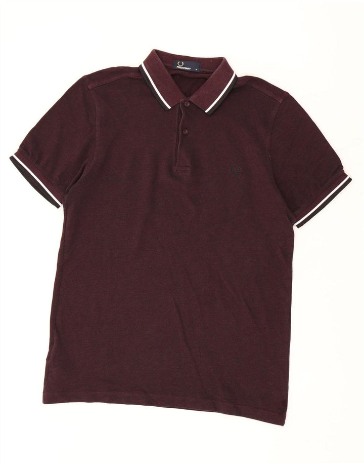 Fred Perry Polo Homme Marron Moyen Coton