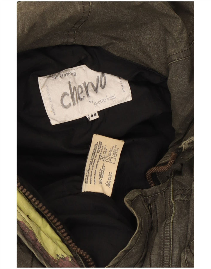 Chervo Veste de ski pour homme UK 44 2XL Kaki Coton