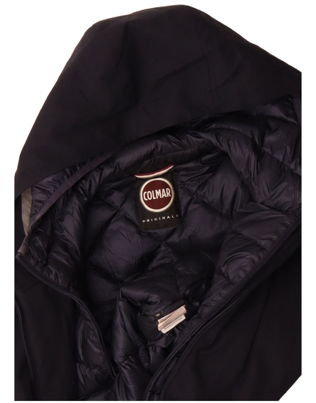 Colmar Veste Coupe-Vent À Capuche Homme IT 50 Large Bleu Marine Polyester