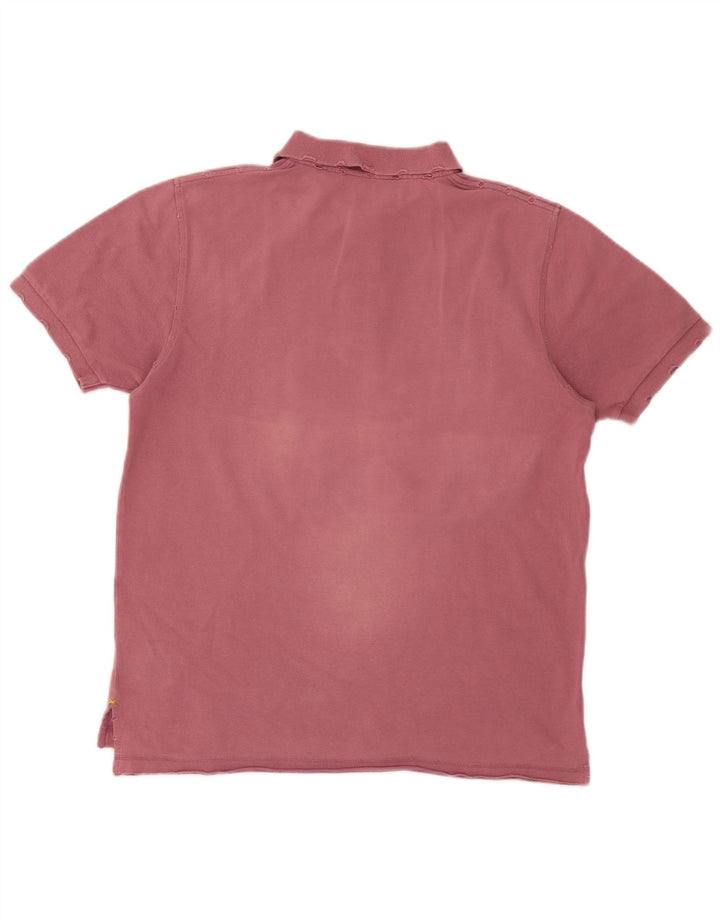 Sun68 Polo Homme Petit Coton Bordeaux