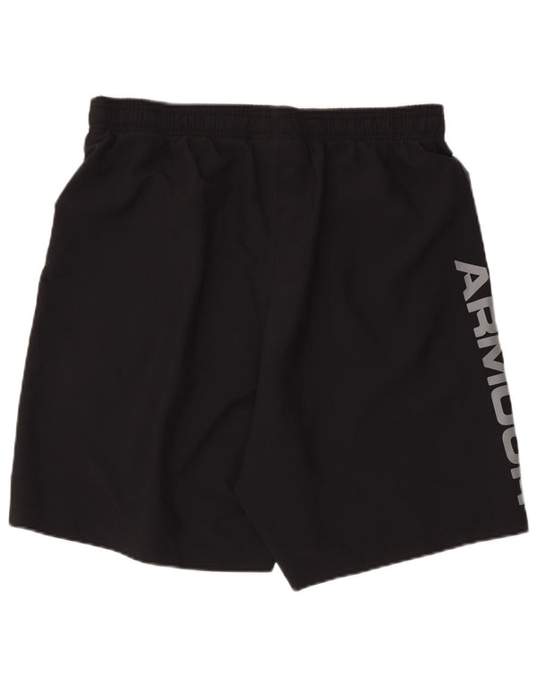 UNDER ARMOUR Short de sport Heat Gear Graphic pour hommes, grand noir, en polyester