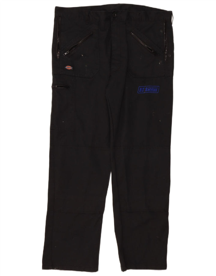 Dickies Pantalon Cargo Droit Homme W38 L31 Noir Polyester