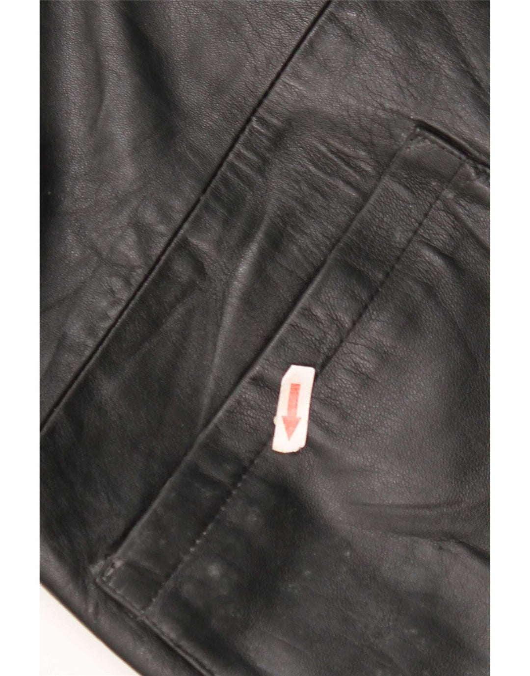 veste en cuir homme vintage IT 52 XL Noir