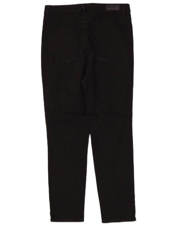 Benetton Pantalon Slim Casual Femme W30 L27 Noir