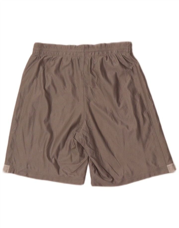 Short de sport Nike pour hommes, petit, gris, polyester