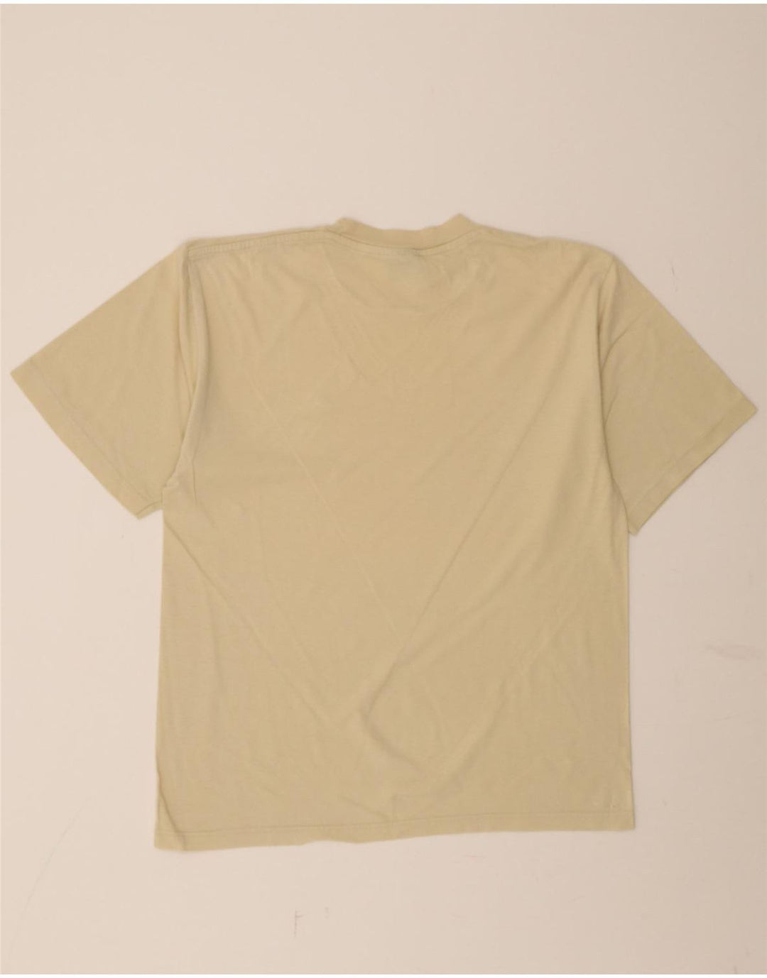 CHAMPION Mens T-Shirt Top Medium Beige Cotton Vintage Champion and Second-Hand Champion from Messina Hembry 