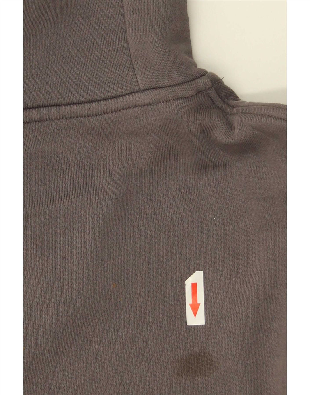 Zara Pull À Capuche Homme Gris Moyen Coton