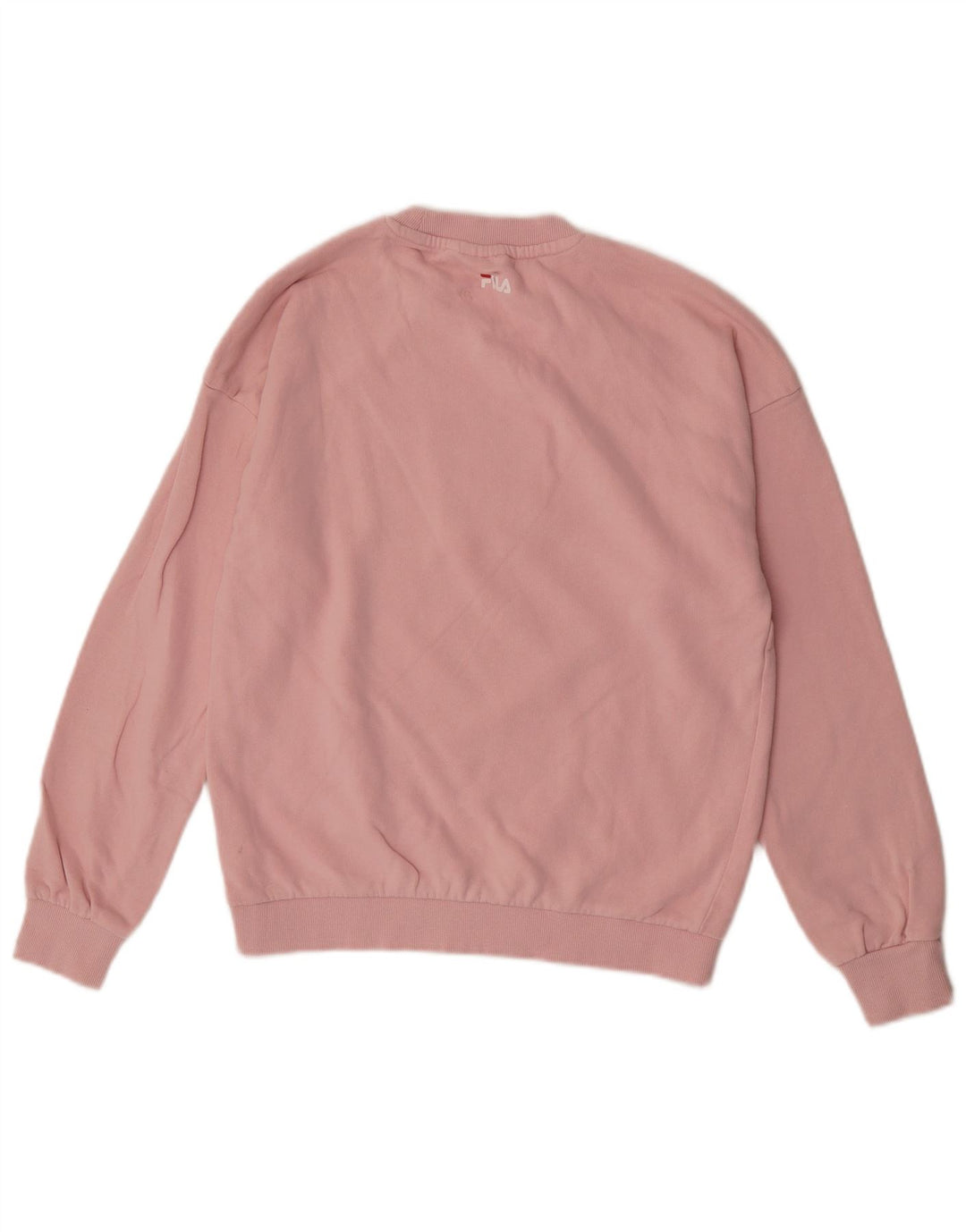 Fila Sweat-shirt graphique pour femme UK 14 Coton rose moyen