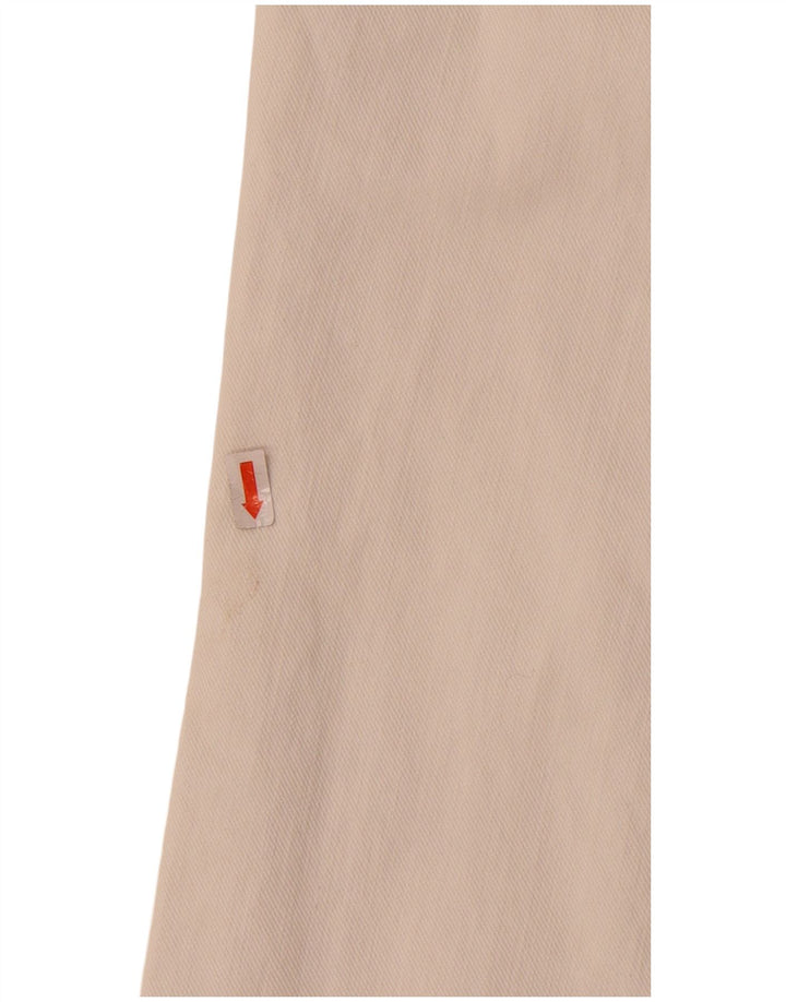 RALPH LAUREN Womens Straight Jeans W32 L31 White Cotton