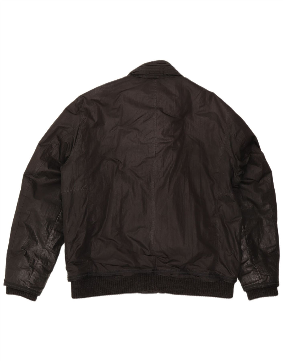 Milestone Veste Bomber à Capuche Homme UK 44 2XL Noir Polyester