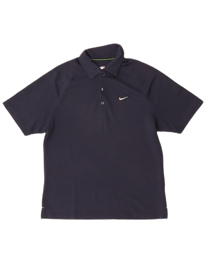 Polo Nike Homme UK 39/41 Bleu Marine Moyen