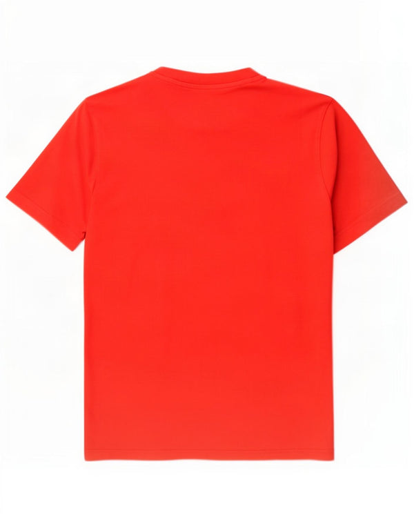 Adidas Mens Graphic T-Shirt Top Petit Rouge Coton