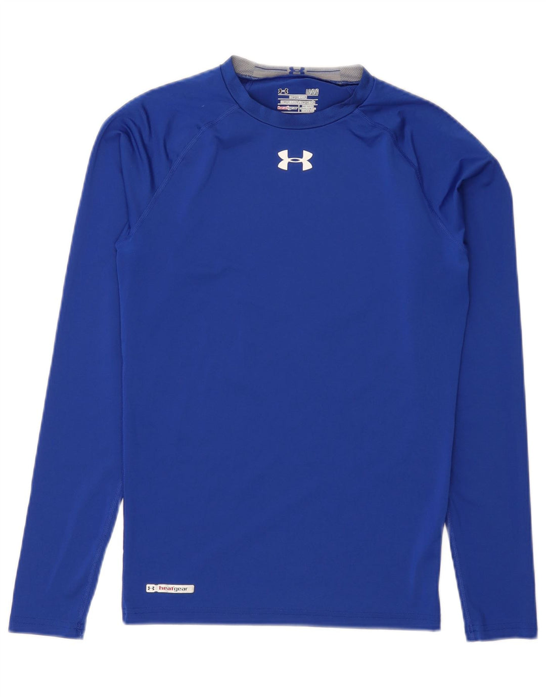 Under Armour Heat Gear Graphic Haut à manches longues pour homme Bleu Polyester