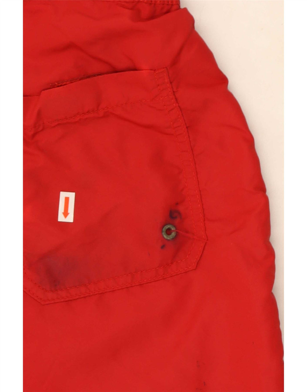 North Sails Short de bain homme grand nylon rouge
