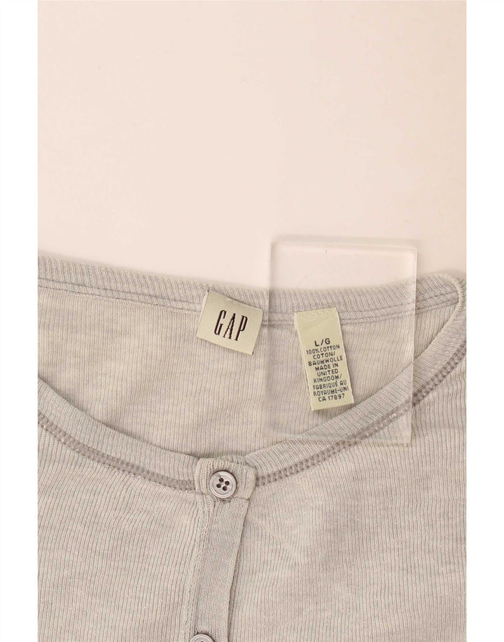 Gap Cardigan surdimensionné pour femme UK 16 Large Gris