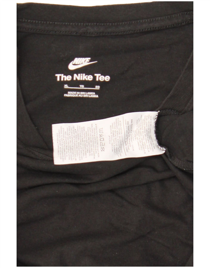 Nike T-Shirt Homme Haut XL Noir Coton