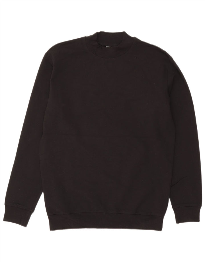 Zara Sweat-shirt pour femme UK 44 Medium Noir Viscose