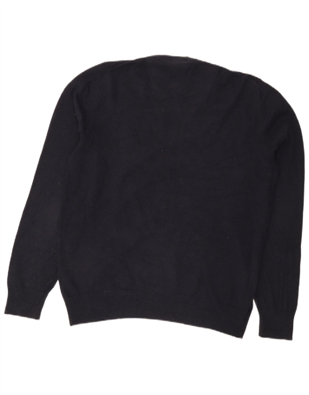 Fat Face Pull Col V Homme Bleu Marine Moyen Coton