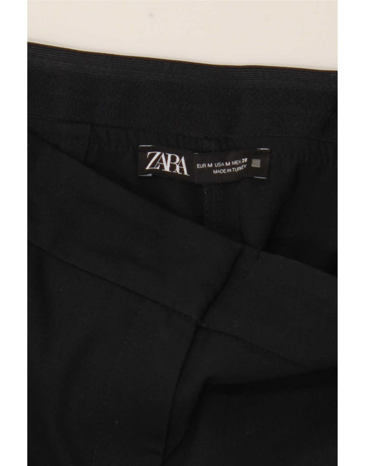 Zara Pantalon Chino Slim Femme Moyen W28 L27 Noir