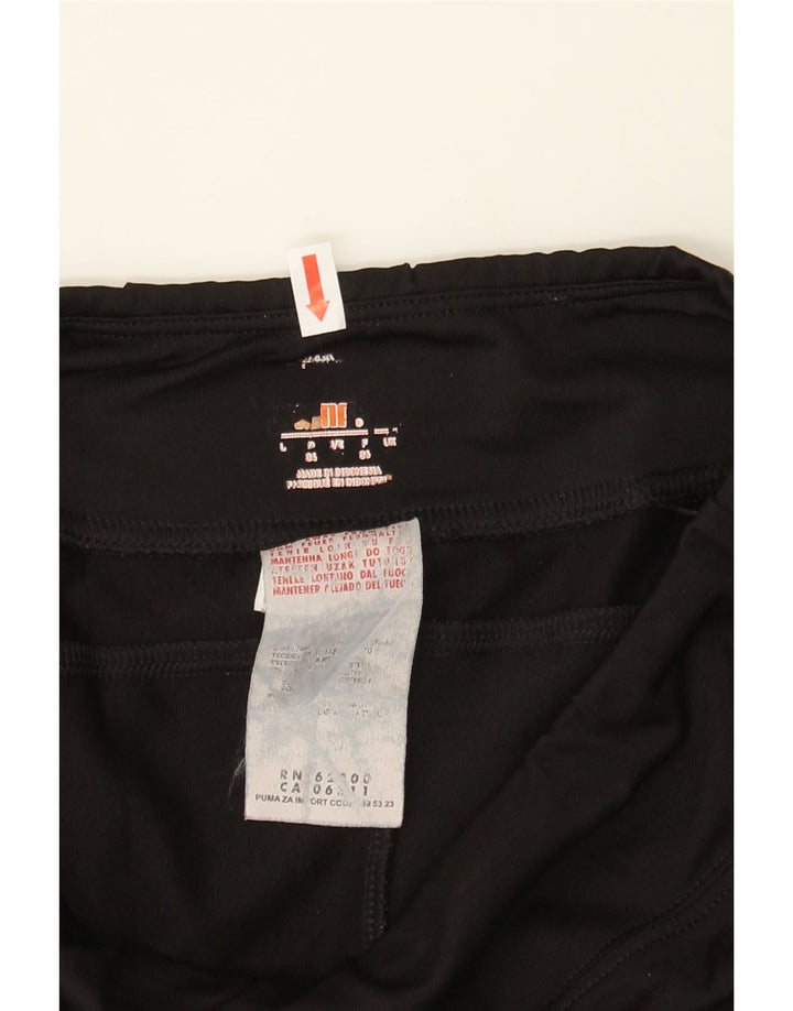 PUMA Womens Leggings EU 36 Small  Black Vintage Puma and Second-Hand Puma from Messina Hembry 