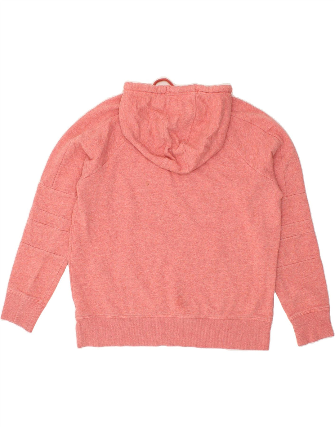 UNDER ARMOUR Womens Oversized Graphic Hoodie Jumper UK 14 Medium Pink | Vintage Under Armour | Thrift | Second-Hand Under Armour | Used Clothing | Messina Hembry 