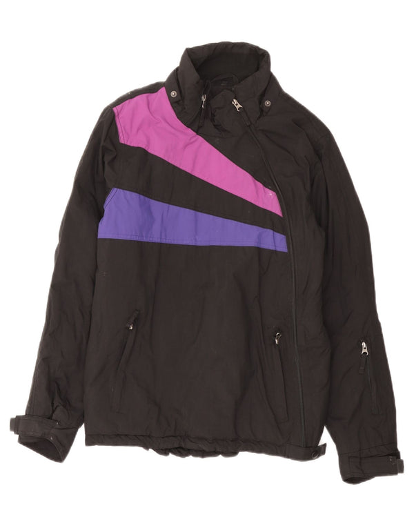 Maui Wowie Veste coupe-vent pour homme UK 40 Large Noir Colorblock Nylon
